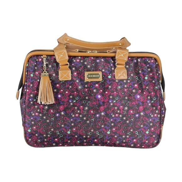 Steve Madden Handbags - Steve Madden Carry-On Travel Luggage, Wire Frame Soft Side Satchel Bag